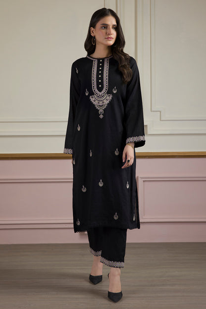 Embroidered Kurta Trouser - 1823