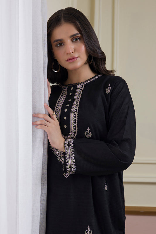 Embroidered Kurta Trouser - 1823