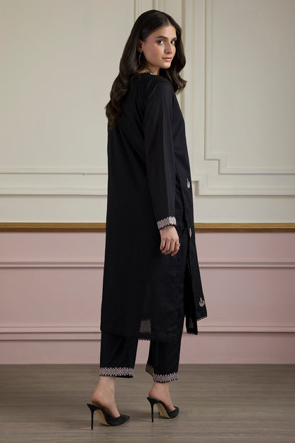 Embroidered Kurta Trouser - 1823