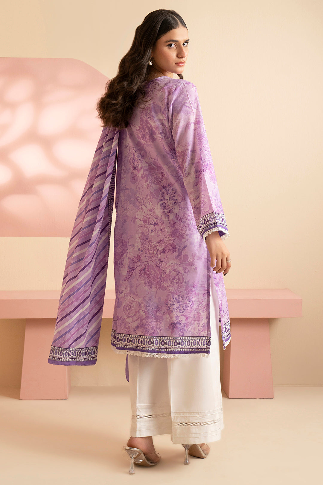 Embroidered Kurta Dupatta - 1850