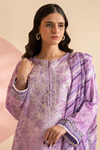 Embroidered Kurta Dupatta - 1850