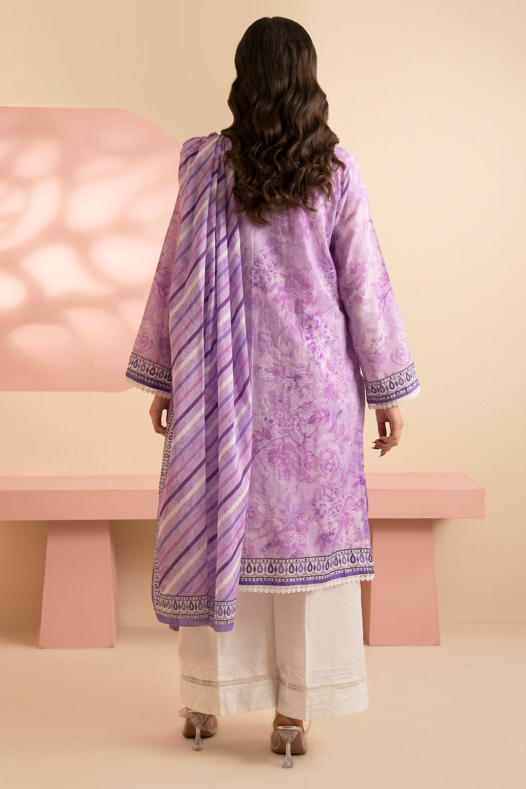 Embroidered Kurta Dupatta - 1850