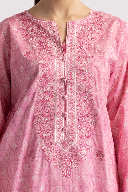 Embroidered Kurta Dupatta - 1851