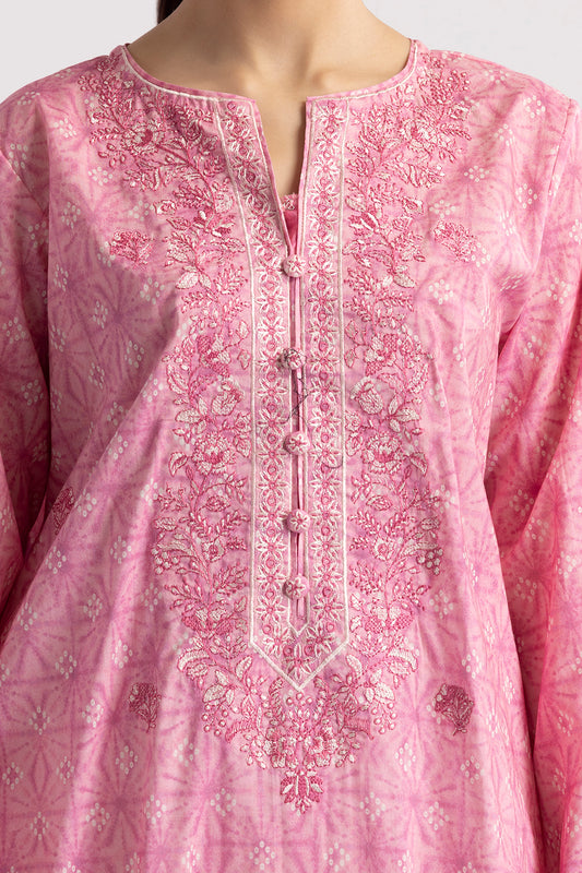 Embroidered Kurta Dupatta - 1851