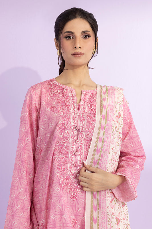 Embroidered Kurta Dupatta - 1851