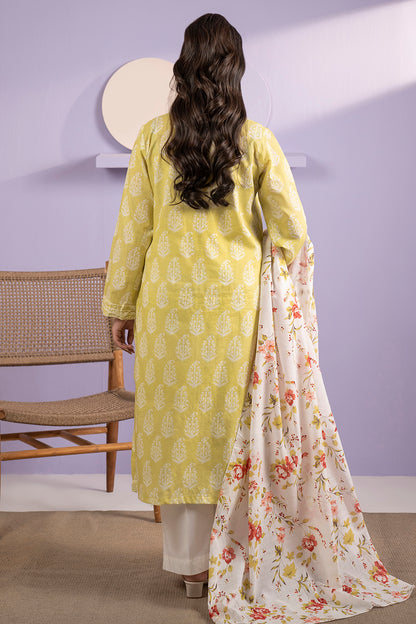 Embroidered Kurta Dupatta - 1903