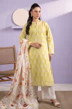 Embroidered Kurta Dupatta - 1903