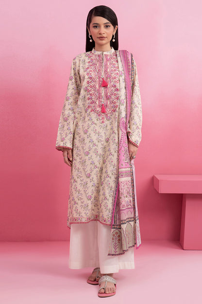 Embroidered Kurta Dupatta - 1904