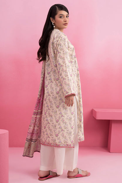 Embroidered Kurta Dupatta - 1904