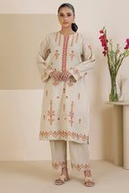 Embroidered Kurta Trouser - 1917