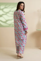 Embroidered Kurta Trouser - 1918