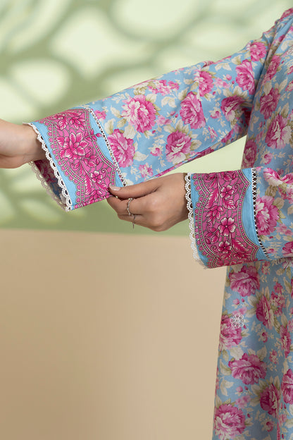 Embroidered Kurta Trouser - 1918