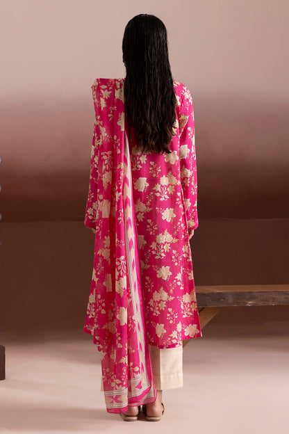 Embroidered Kurta Dupatta - 1969