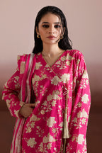 Embroidered Kurta Dupatta - 1969