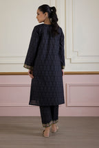Embroidered Kurta Trouser - 1978