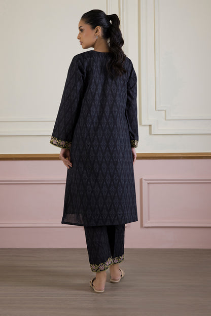 Embroidered Kurta Trouser - 1978