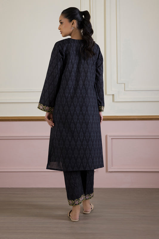 Embroidered Kurta Trouser - 1978