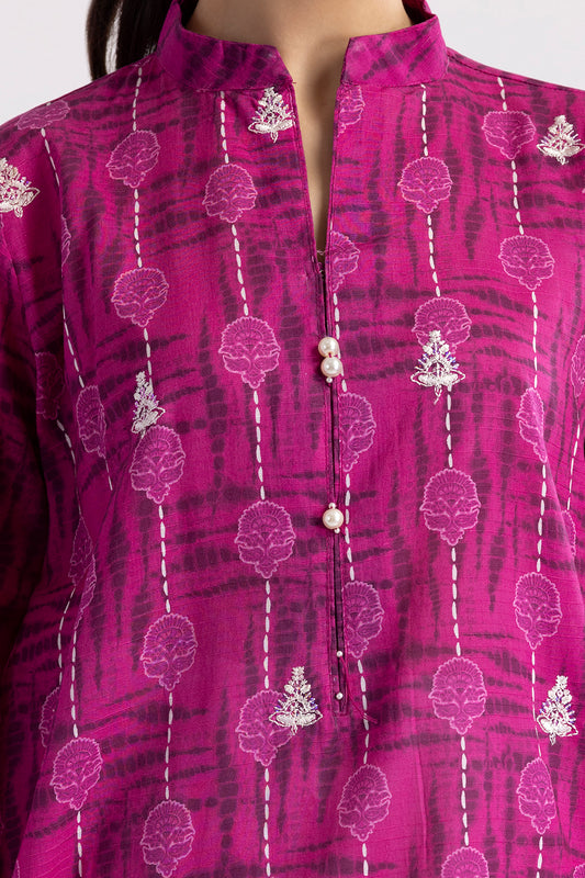 Embroidered Kurta Dupatta - 2007