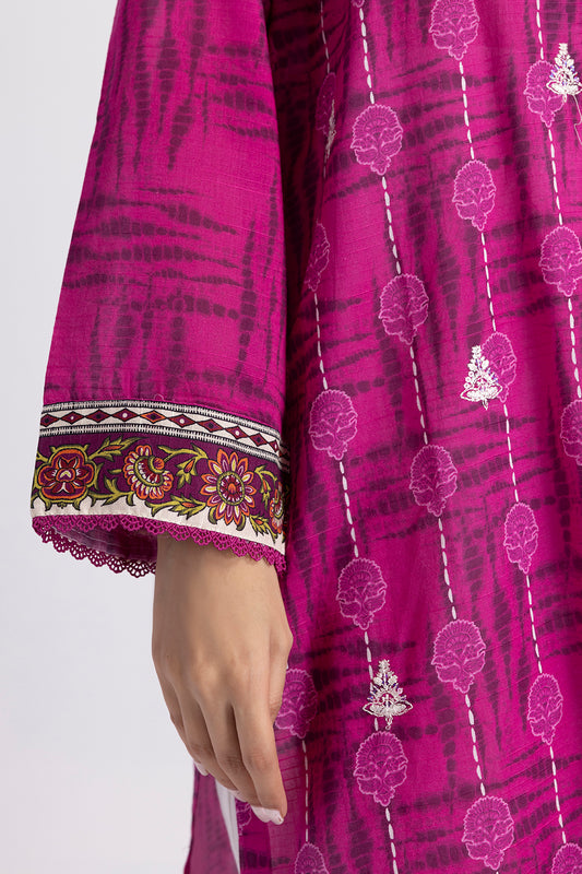 Embroidered Kurta Dupatta - 2007