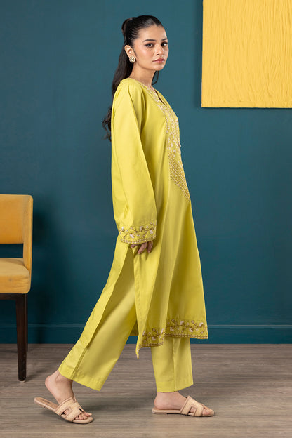 Embroidered Kurta Trouser - 2014