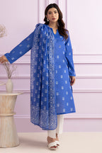 Embroidered Kurta Dupatta - 2040