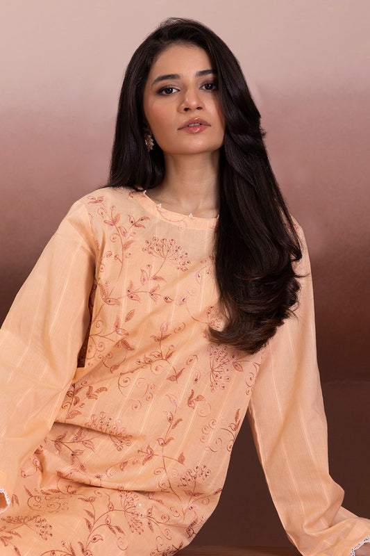 Embroidered Kurta Trouser - 2049