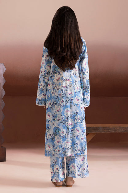 Embroidered Kurta Trouser - 2051