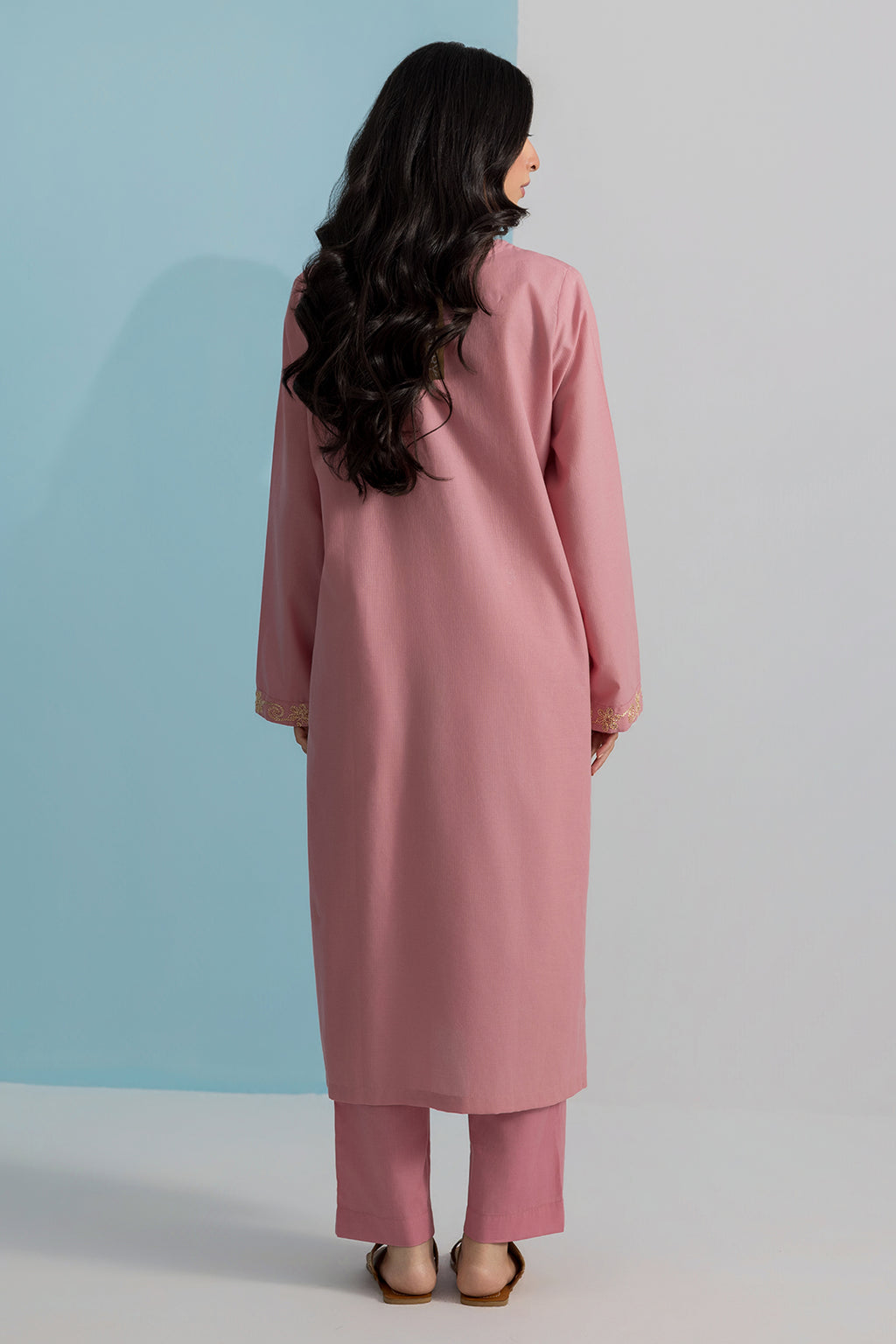 Embroidered Kurta Trouser - 2099