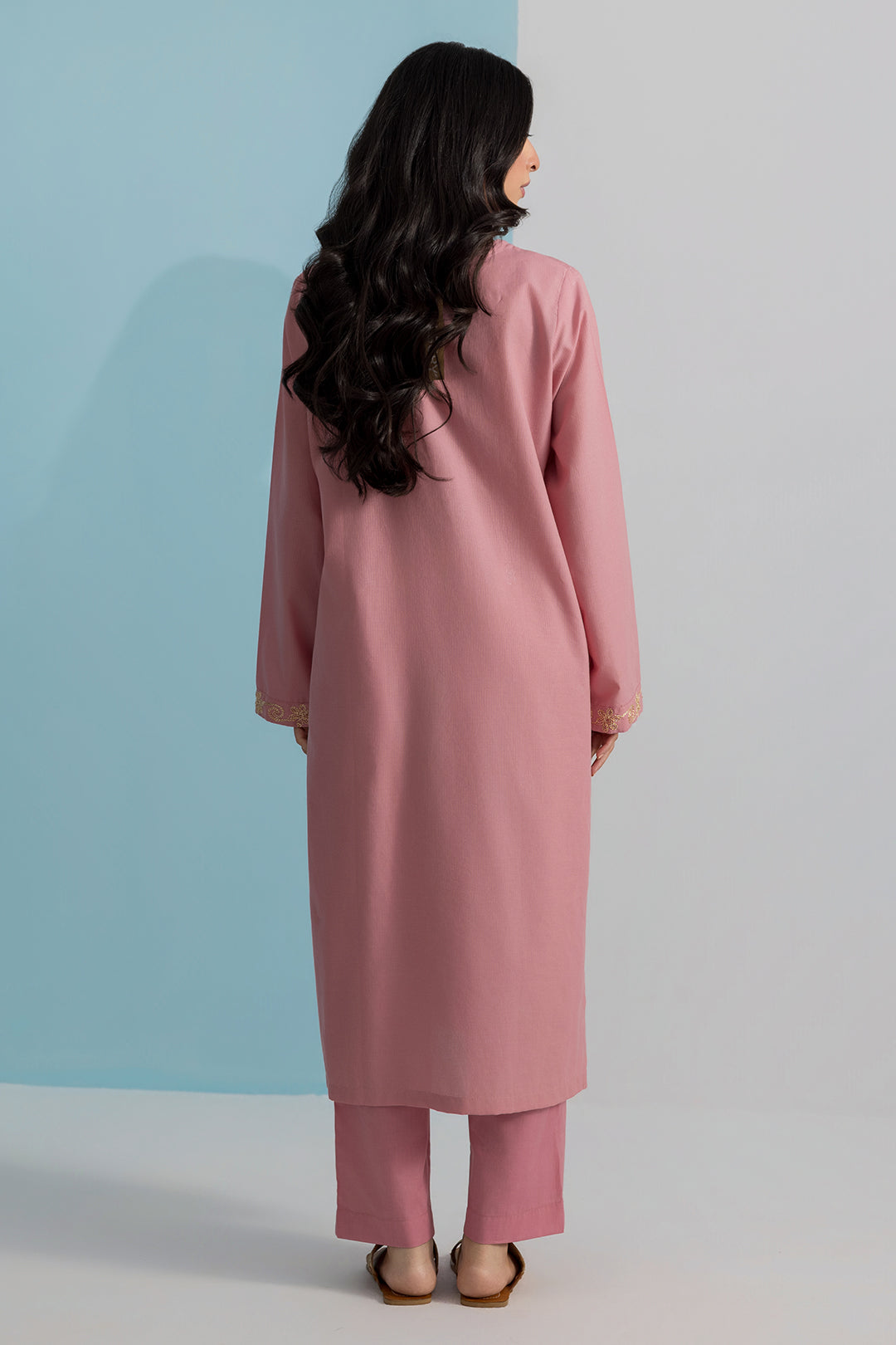 Embroidered Kurta Trouser - 2099