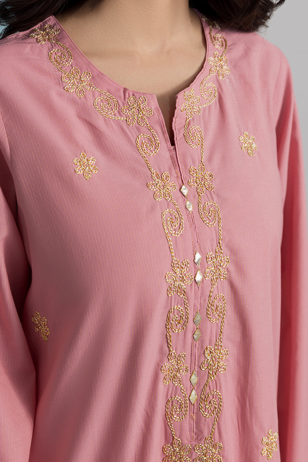 Embroidered Kurta Trouser - 2099