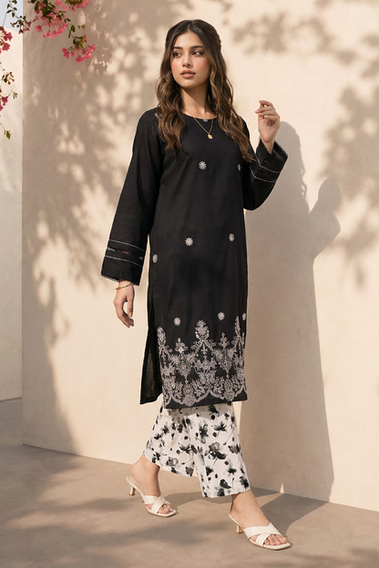Embroidered Kurta Trouser - 2100
