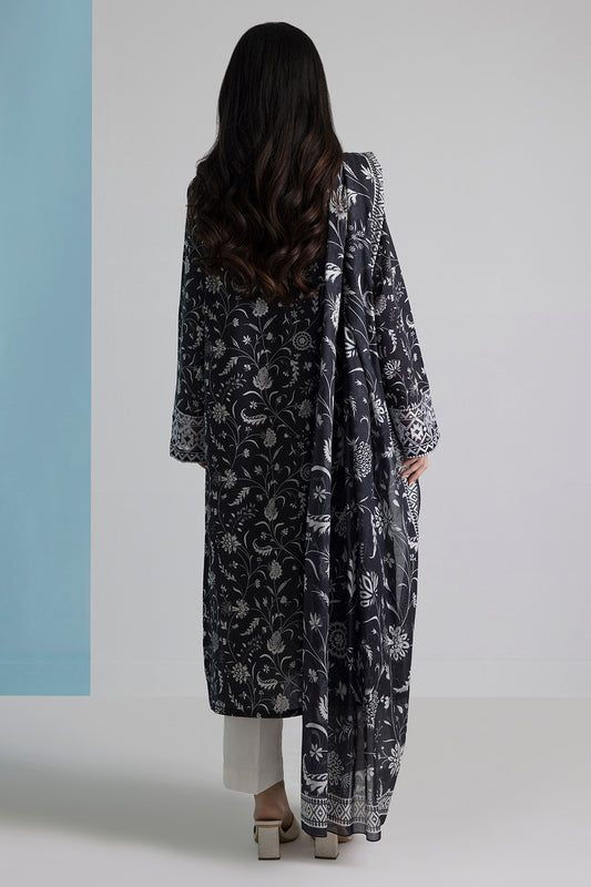 Embroidered Kurta Dupatta - 2173