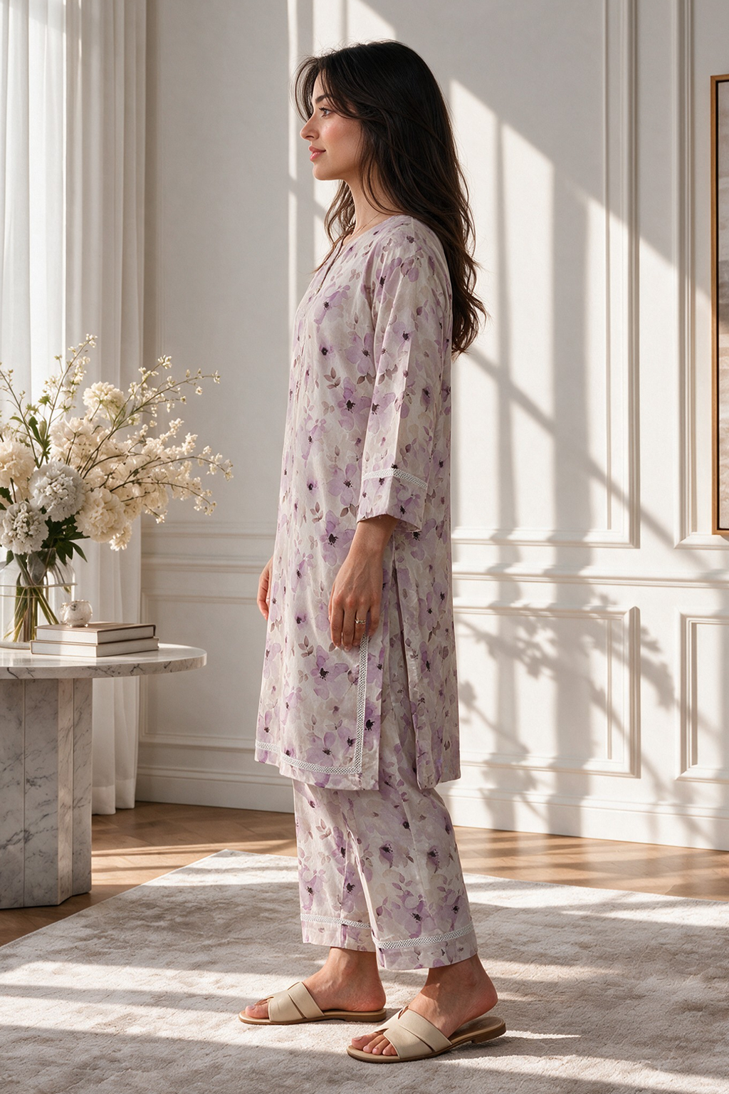 Kurta Trouser - 2176