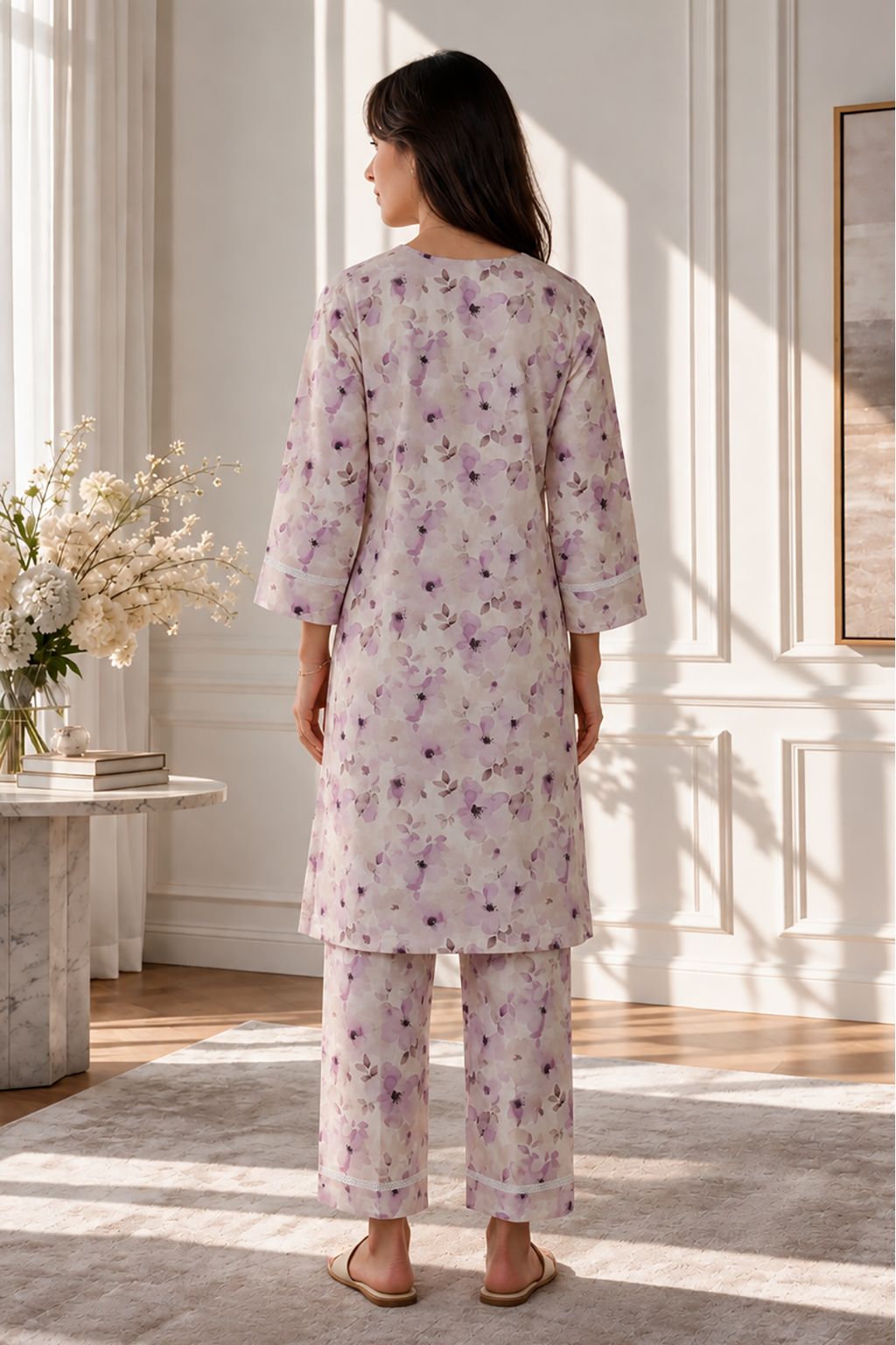 Kurta Trouser - 2176