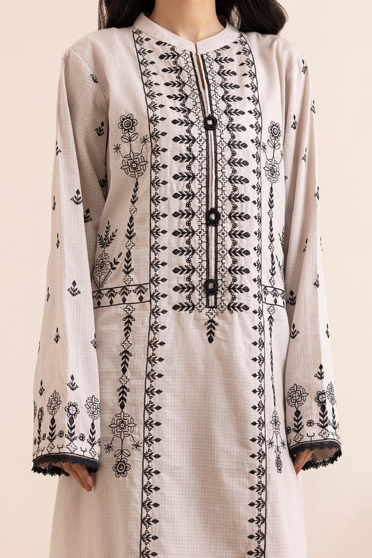 Embroidered Kurta Trouser - 2185