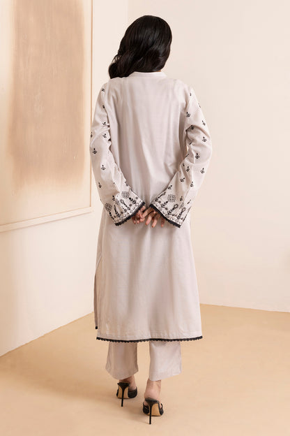 Embroidered Kurta Trouser - 2185