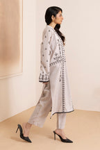 Embroidered Kurta Trouser - 2185