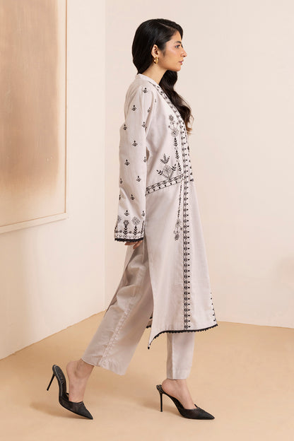 Embroidered Kurta Trouser - 2185