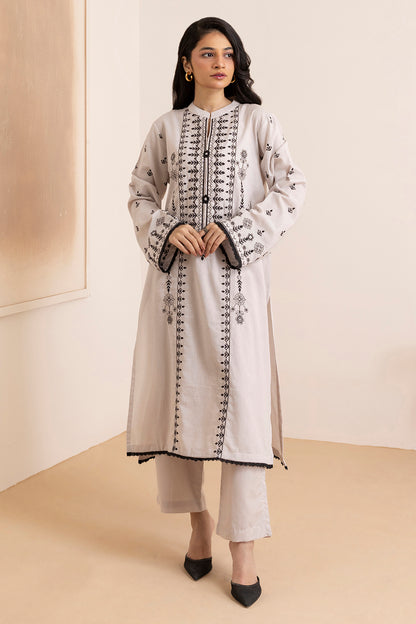 Embroidered Kurta Trouser - 2185