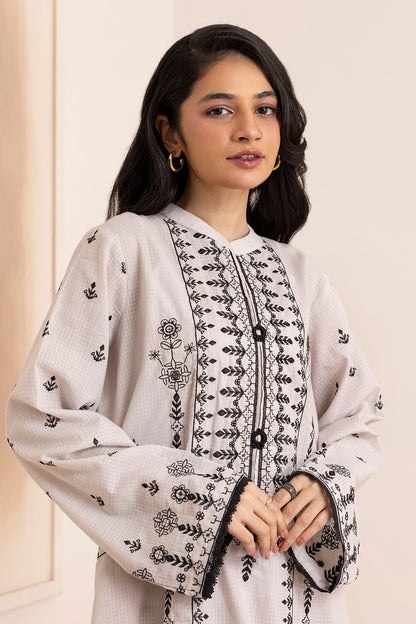 Embroidered Kurta Trouser - 2185