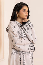 Embroidered Kurta Trouser - 2185