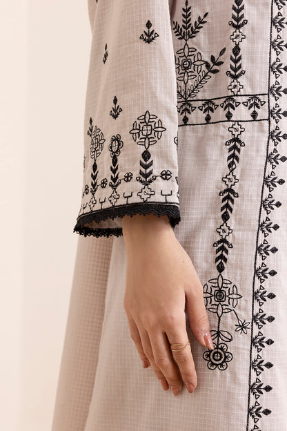 Embroidered Kurta Trouser - 2185