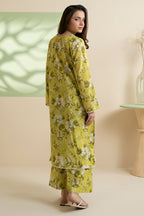 Embroidered Kurta Trouser - 2187