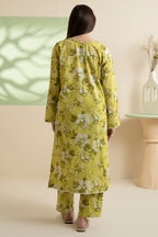 Embroidered Kurta Trouser - 2187