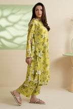 Embroidered Kurta Trouser - 2187