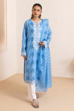 Embroidered Kurta Dupatta - 2232