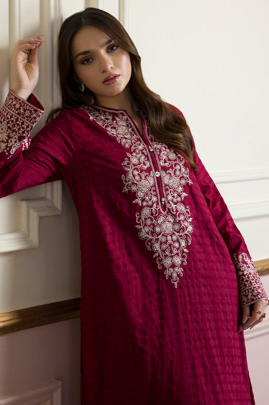 Embroidered Kurta Trouser - 2570