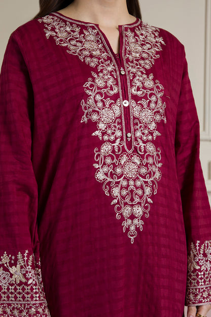 Embroidered Kurta Trouser - 2570