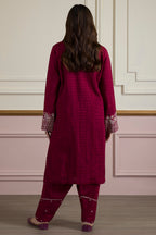 Embroidered Kurta Trouser - 2570