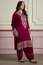 Embroidered Kurta Trouser - 2570